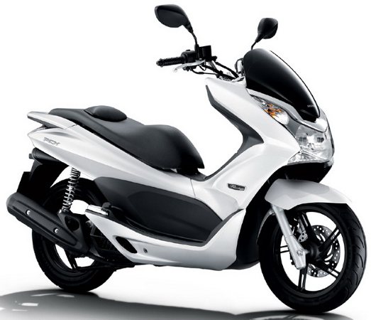 honda pcx white